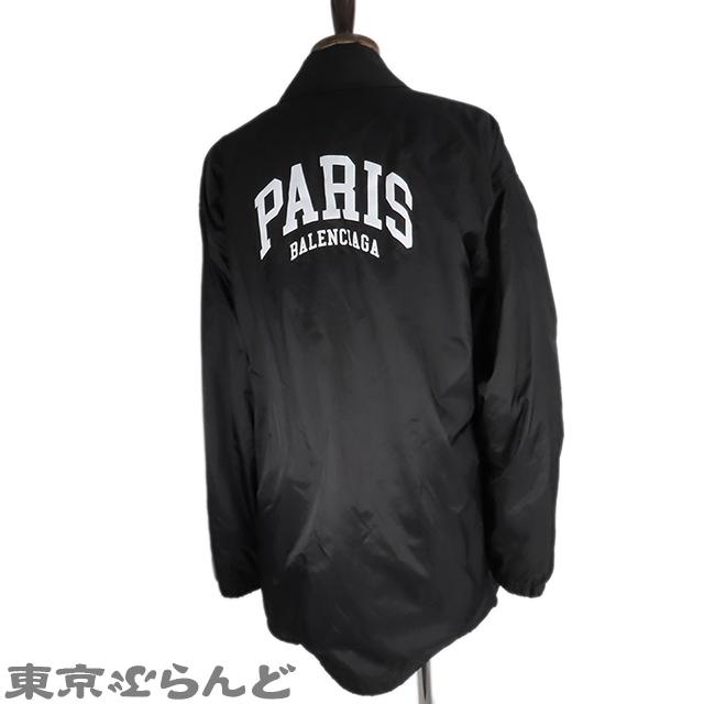 BALENCIAGA バレンシアガ ナイロン ジャケット 690399 ブラック BALENCIAGA バレンシアガ ナイロン ジャケット 690399 ブラック