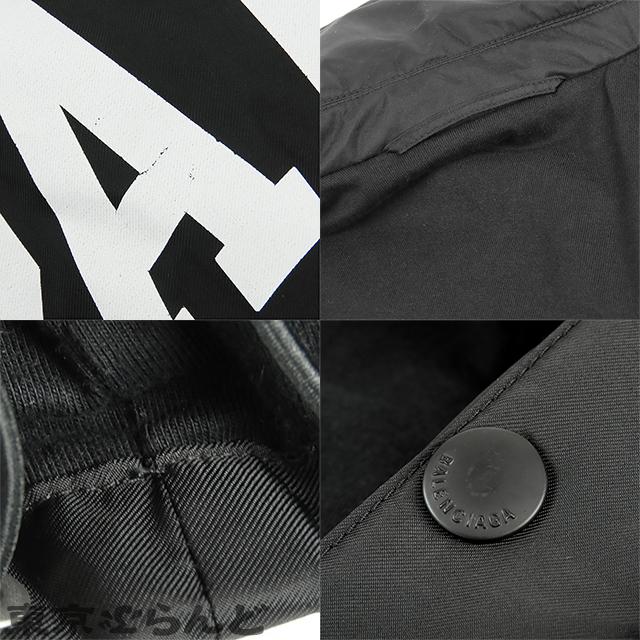 BALENCIAGA バレンシアガ ナイロン ジャケット 690399 ブラック BALENCIAGA バレンシアガ ナイロン ジャケット 690399 ブラック