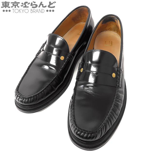 dunhill ダンヒル Dunhill コインローファー ブラック 黒 レザー dunhill ダンヒル Dunhill コインローファー ブラック 黒 レザー