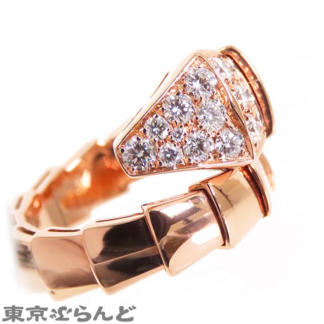 ブルガリ　リング　セルペンティ　ピンクゴールド　7号相当 BVLGARI（ブルガリ） セルペンティ ヴァイパー リング ピンクゴールド