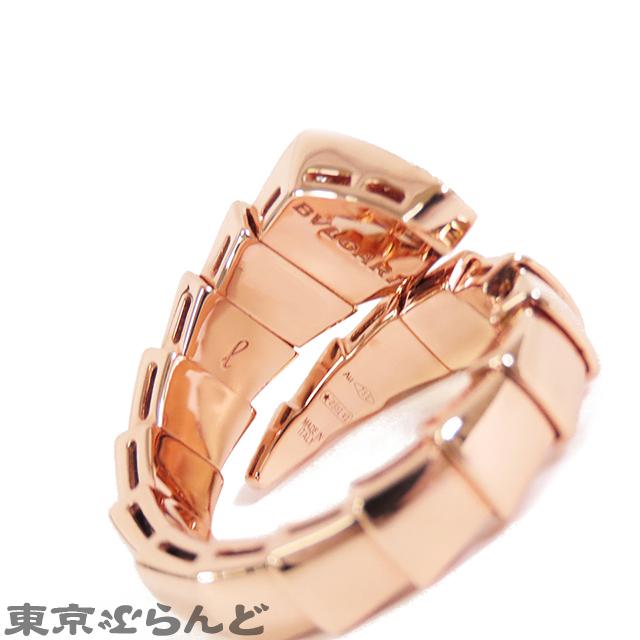BVLGARI（ブルガリ） セルペンティ ヴァイパー リング ピンクゴールド