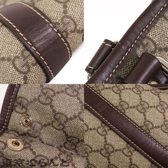 GUCCI（グッチ） トートバッグ 223663 ベージュxブラウン GGキャンバス