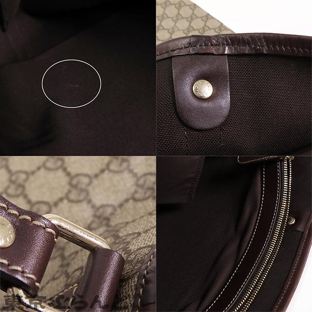 GUCCI（グッチ） トートバッグ 223663 ベージュxブラウン GGキャンバス