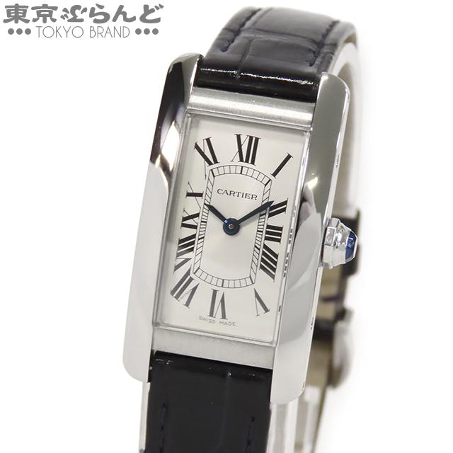 美品　カルティエ CARTIER WSTA0043 タンクアメリカンSM Cartier（カルティエ） タンクアメリカン SM WSTA0043 シルバー SS