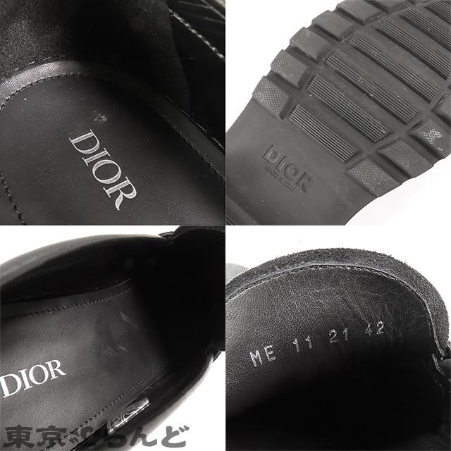 ディオール Dior エクスプローラー CD ローファー ブラック 黒 レザー