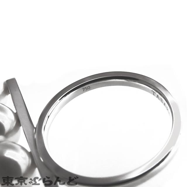 タサキ TASAKI バランス シグネチャー リング ホワイトゴールド タサキ TASAKI バランス シグネチャー リング ホワイトゴールド