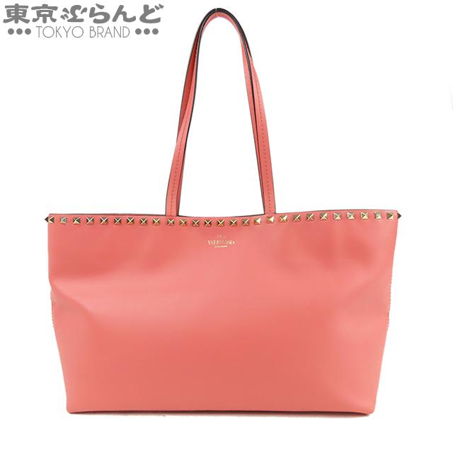 ヴァレンチノ Valentino ロックスタッズ トート PW0B0B71BOL ピンク 