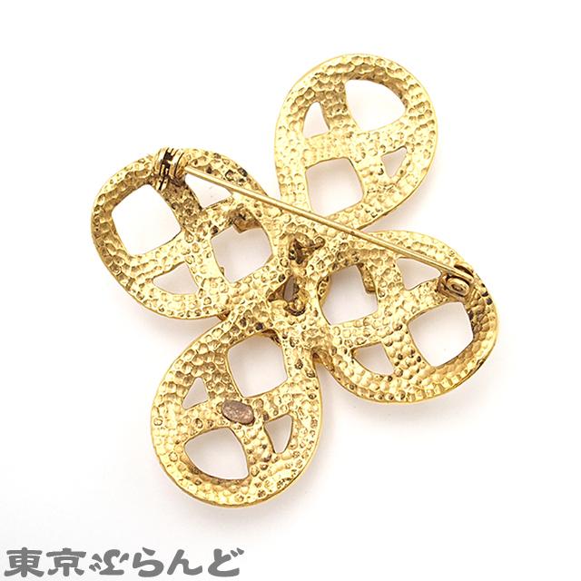 CHANEL（シャネル） ココマーク クローバーモチーフ ブローチ