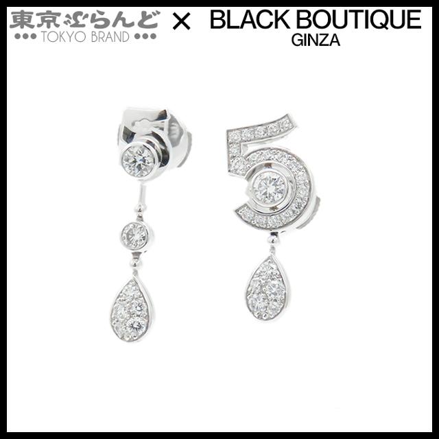 CHANEL（シャネル） エターナル N°5 イヤリング ホワイトゴールド