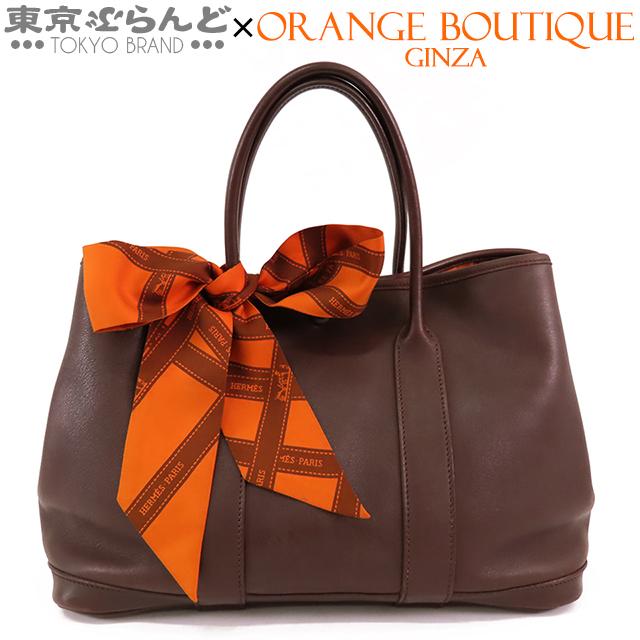 HERMES（エルメス） ガーデンパーティ TPM □I刻印 ハバナ シルバー 