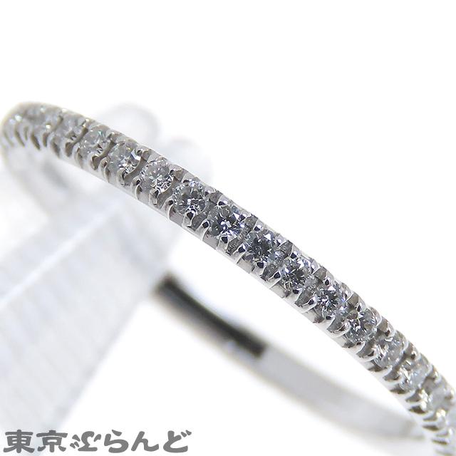 美品ブシュロン エピュール ダイヤモンドリング 1ローK18WG #47(7号) BOUCHERON（ブシュロン） エピュール フルダイヤモンド リング 1ロー