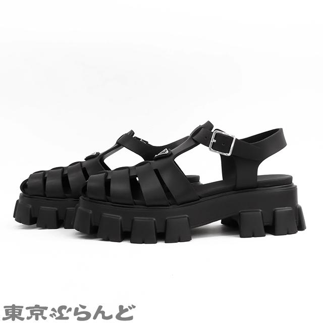 【美品】PRADA モノリス　グリーン ラバーサンダル　2X3083 2025年最新】prada モノリス サンダルの人気アイテム - メルカリ