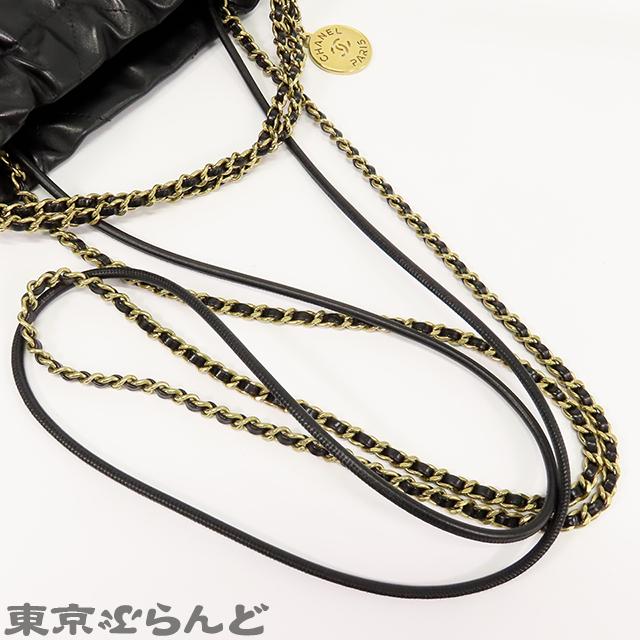 CHANEL（シャネル） 22 ミニ ブラック 黒 ゴールド金具 カーフ 2WAY