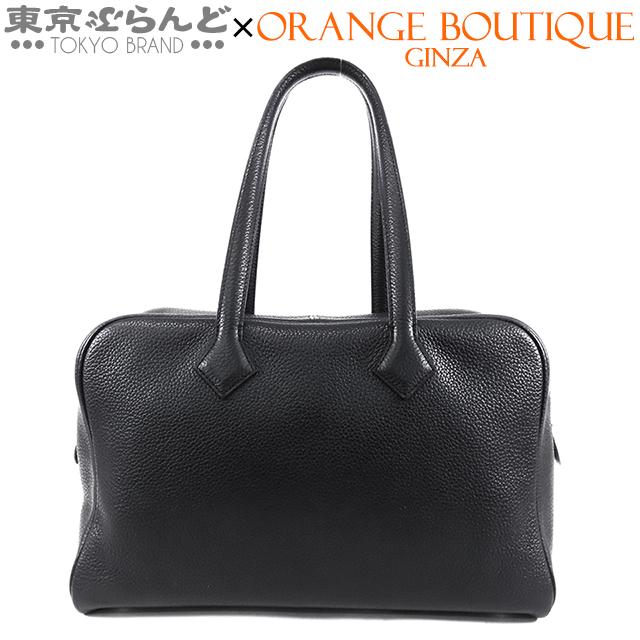 HERMES（エルメス） ヴィクトリア 2 フールトゥ 35 T刻印 黒 ブラック