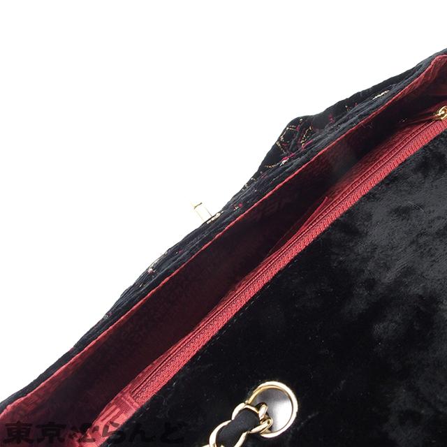 CHANEL（シャネル） ココマーク 刺繍 Wチェーンショルダーバッグ 6番台