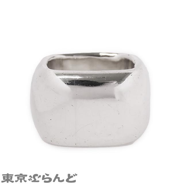 CHANEL シャネル スクエア リング シルバー SV925 10号相当 指輪 CHANEL シャネル スクエア リング シルバー SV925 10号相当 指輪