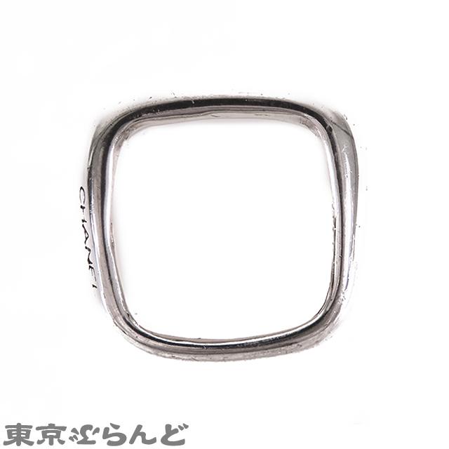 CHANEL シャネル スクエア リング シルバー SV925 10号相当 指輪 CHANEL シャネル スクエア リング シルバー SV925 10号相当 指輪