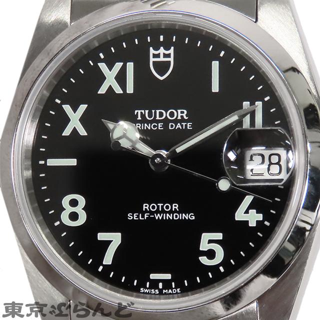 チューダー TUDOR プリンスデイト ユニークダイヤル 74000N ブラック