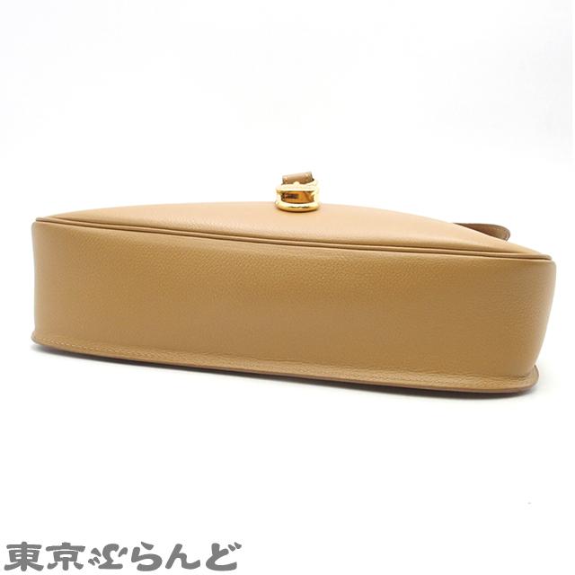 デルボー DELVAUX ショルダーバッグ ブラウン レザー レディース A