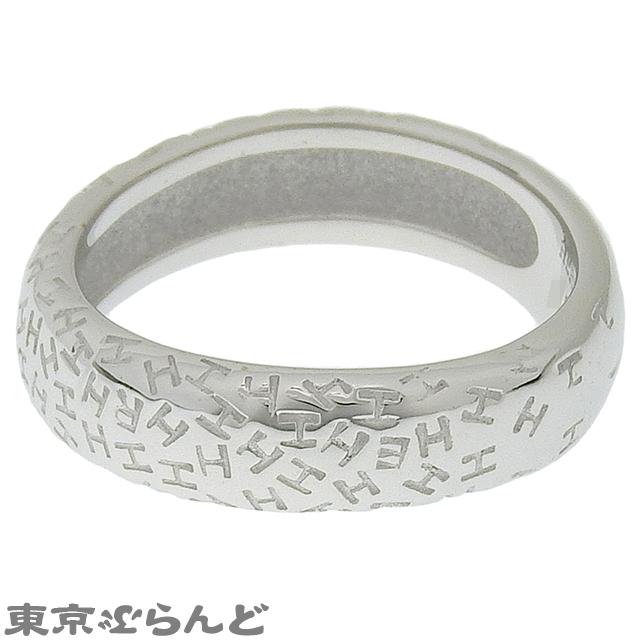 エルメス　ドゥブルトゥールリング　52(12号) 本日のみ値下げ！ HERMES（エルメス） トゥーブー リング ホワイトゴールド K18WG #52 12