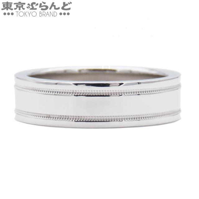 TIFFANY&Co.（ティファニー） ダブル ミルグレイン バンド リング