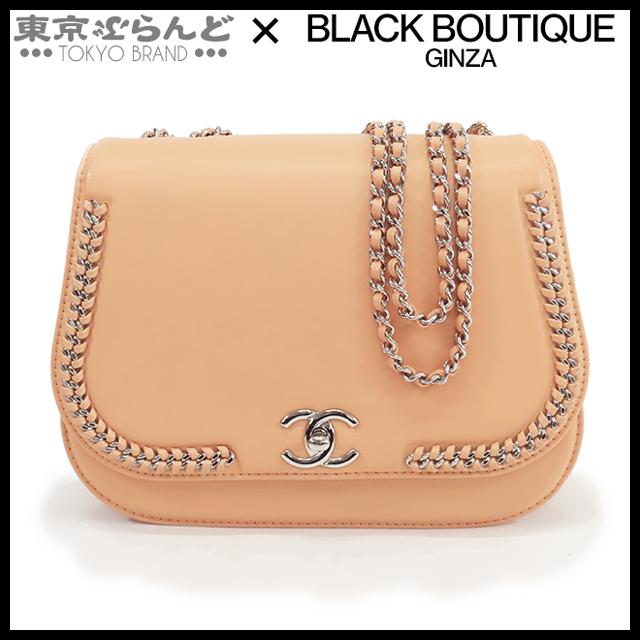 CHANEL（シャネル） ココマーク 編み込み チェーンショルダーバッグ 23