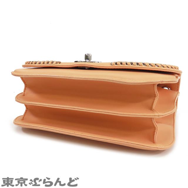CHANEL（シャネル） ココマーク 編み込み チェーンショルダーバッグ 23
