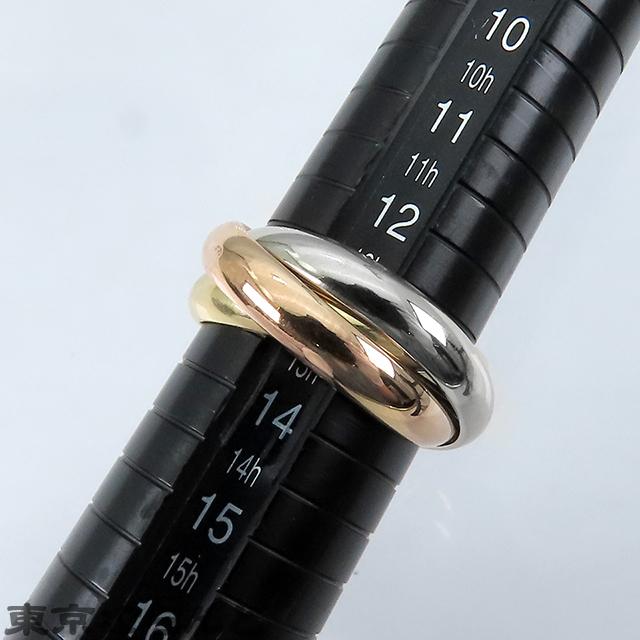 Cartier（カルティエ） トリニティリング MM スリーカラーゴールド