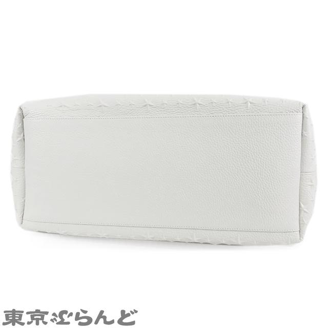 ジミーチュウ JIMMY CHOO ピムリコ ホワイト レザー エンボス ジミーチュウ JIMMY CHOO ピムリコ ホワイト レザー エンボス