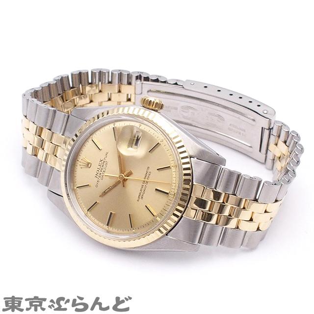 ROLEX（ロレックス） デイトジャスト シャンパン文字盤 1601 ゴールド