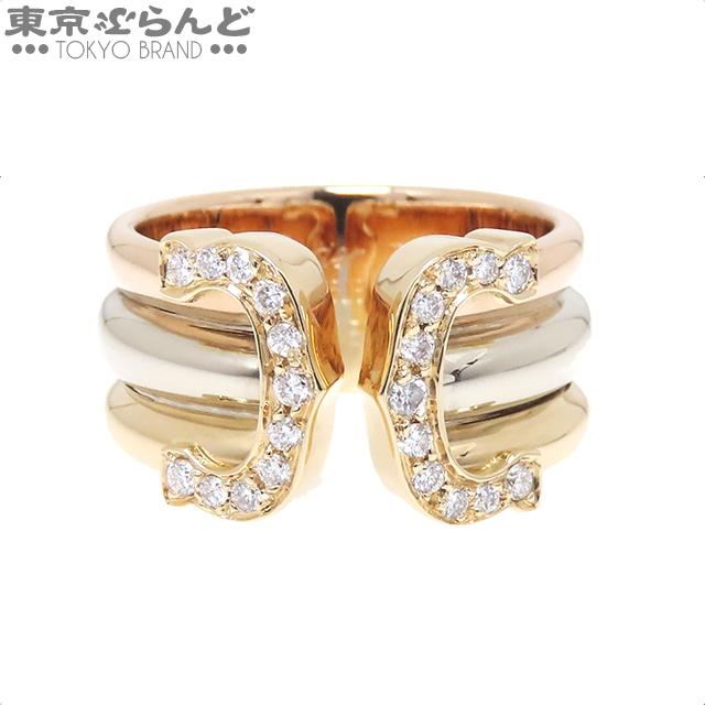 Cartier（カルティエ） CARTIER 2C リング スリーカラーゴールド K18PG