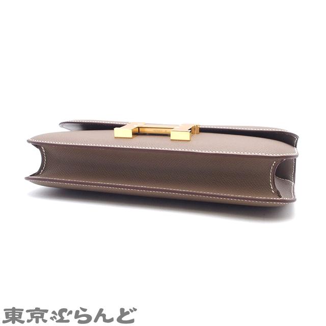 HERMES エルメス コンスタンス スリム エトゥープ ゴールド金具 Z刻印 HERMES エルメス コンスタンス スリム エトゥープ ゴールド金具 Z刻印