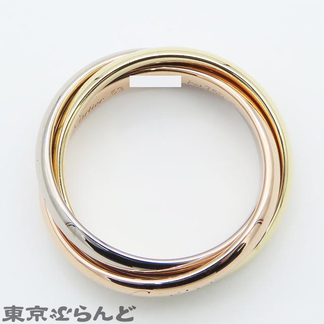 Cartier（カルティエ） トリニティリング MM スリーカラーゴールド