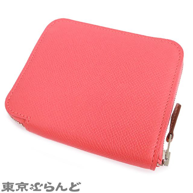 エルメス アザップ コンパクト シルクイン エプソン ローズアザレ C刻印 箱有 HERMES エルメス アザップ コンパクト シルクイン C刻印