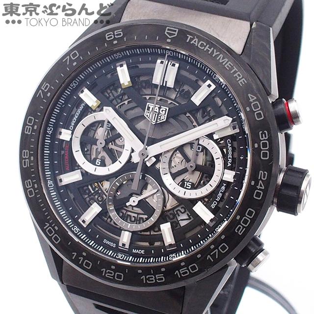 タグホイヤー TAG HEUER カレラ CBG2A91.FT6173 スケルトン カーボン