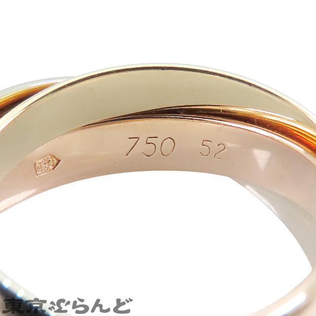 Cartier（カルティエ） トリニティリング MM スリーカラーゴールド