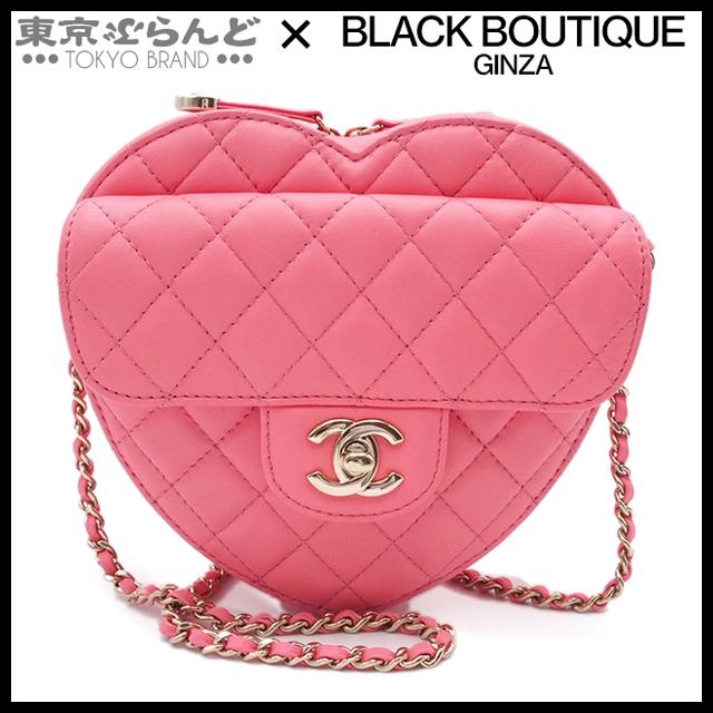 CHANEL シャネル マトラッセ ハート チェーンショルダーバッグ AS3191  