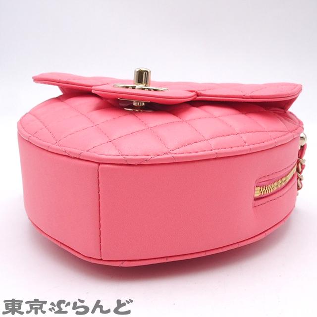 CHANEL（シャネル） マトラッセ ハート チェーンショルダーバッグ