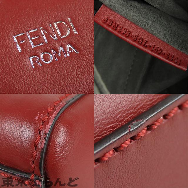 FENDI フェンディ ドットコム ショルダーバッグ 8BN293 レッド