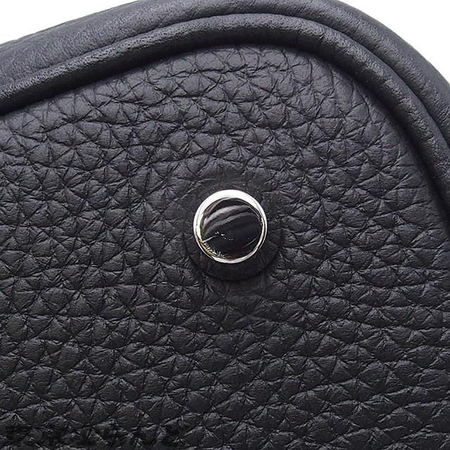HERMES（エルメス） ピコタンロック MM B刻印 ブラック シルバー金具
