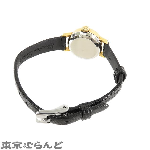 OMEGA（オメガ） ジュネーブ 551.049 ゴールドxブラック SS レザー