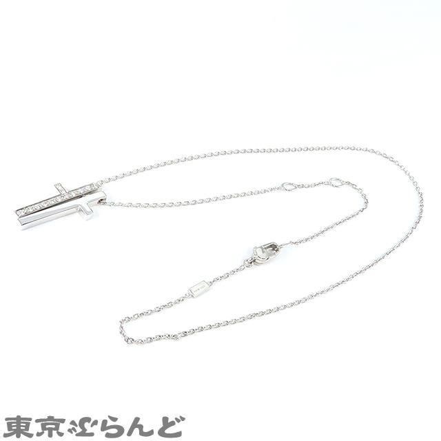 GUCCI（グッチ） セパレート クロス ペンダント ホワイトゴールド