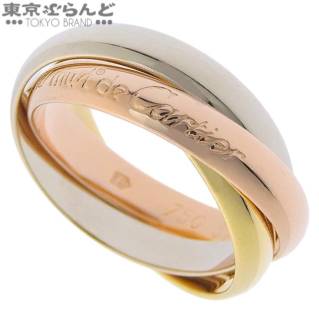 Cartier（カルティエ） トリニティリング MM スリーカラーゴールド