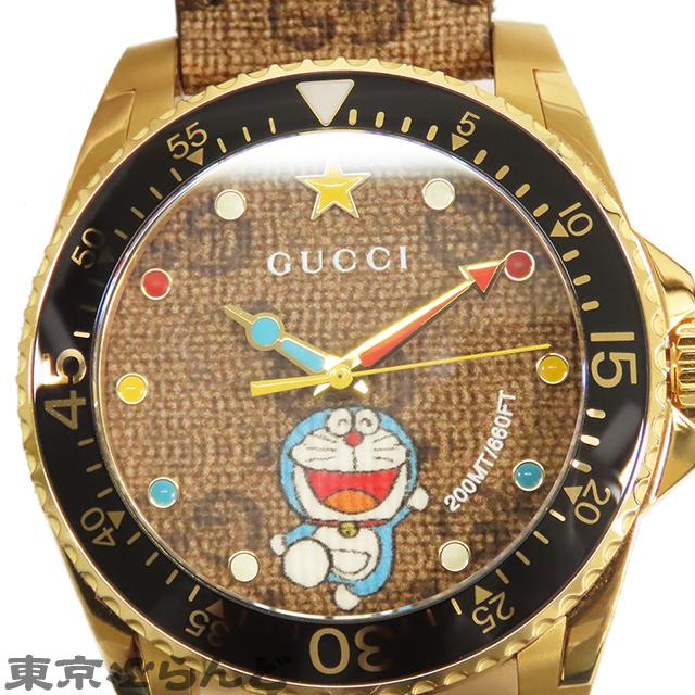 GUCCI（グッチ） ダイブウォッチ ドラえもんコラボ YA136335 136.3