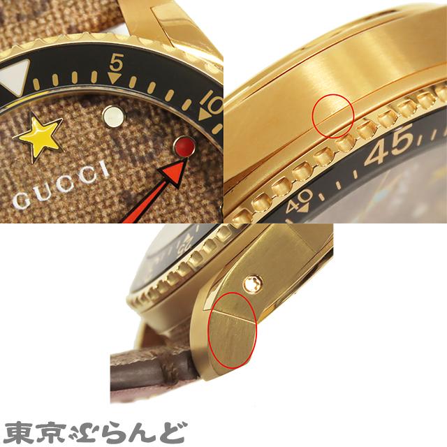 GUCCI（グッチ） ダイブウォッチ ドラえもんコラボ YA136335 136.3