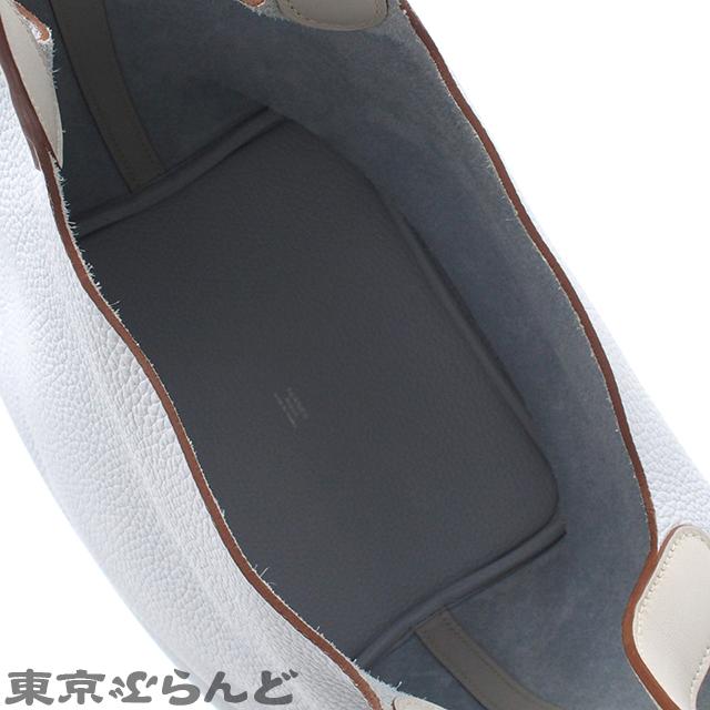 HERMES エルメス ピコタンロック タッチ MM □R刻印 ブルー HERMES エルメス ピコタンロック タッチ MM □R刻印 ブルー
