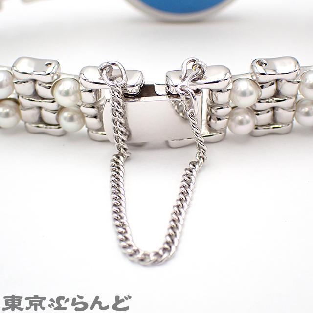 MIKIMOTO（ミキモト） ラウンド ウォッチ 4N20-0990 MOP ステンレス