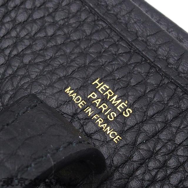 HERMES（エルメス） エヴリン アマゾン TPM W刻印 ブラック ゴールド