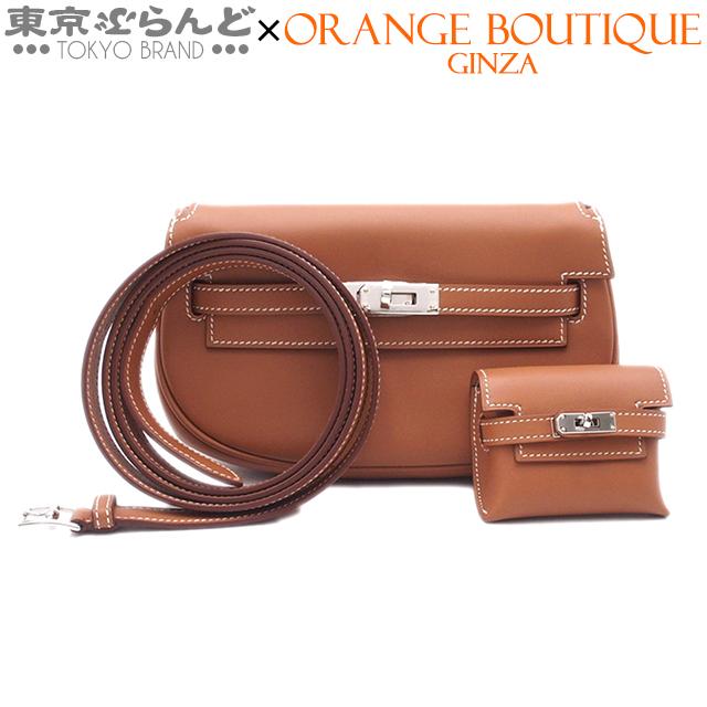 HERMES(エルメス) ショルダーバッグ美品  ケリームーブ エトゥープ ゴールド金具 エルメス ケリー ムーブ エトゥープ/ゴールド金具 ヴォースイフト
