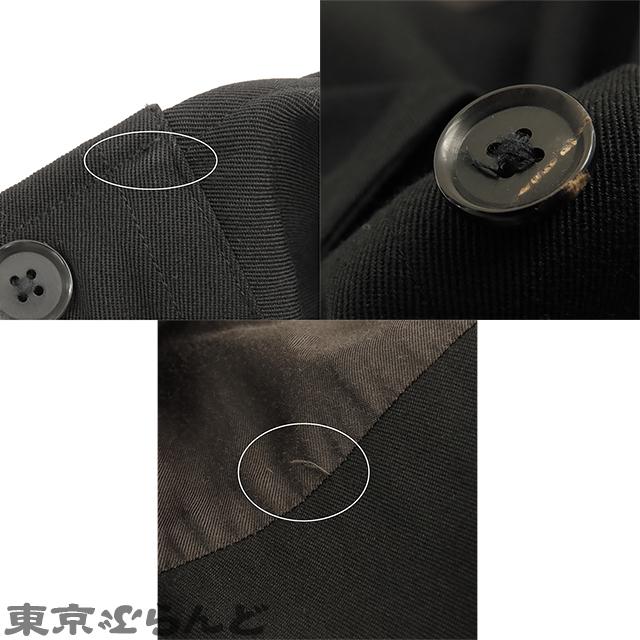 オーラリー AURALEE WOOL MAX GABAGINE SHIRT A9AS03MX ブラック 黒